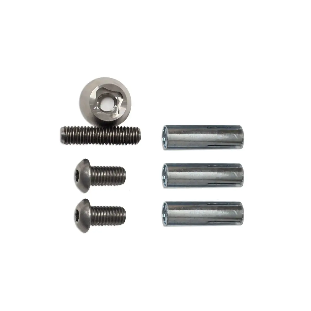 [26269] Concrete Anchors and High Security Bolts for Universal Mount Wheel Chock (Standalone Mounting) [26269] 