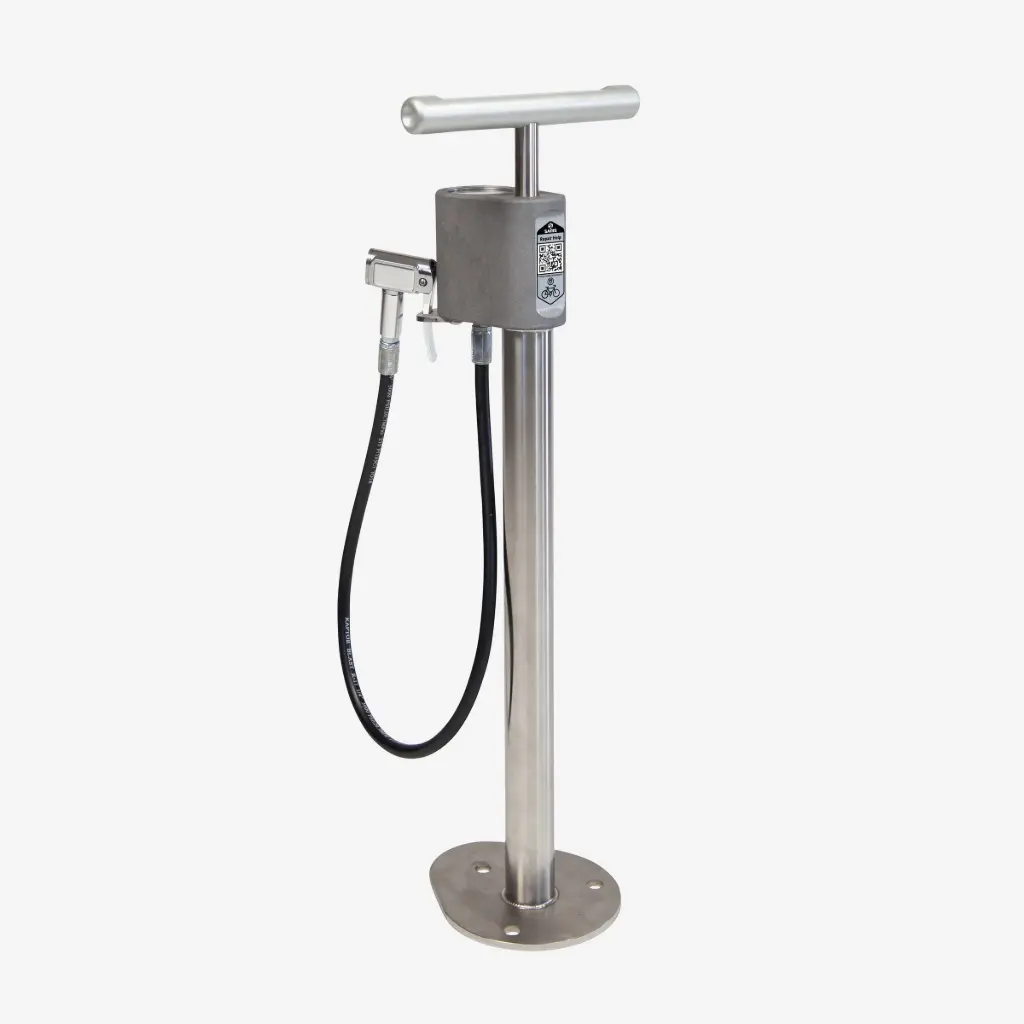[26246] Cyclohalt Outdoor Pump With Gauge Long Hose [26246] 