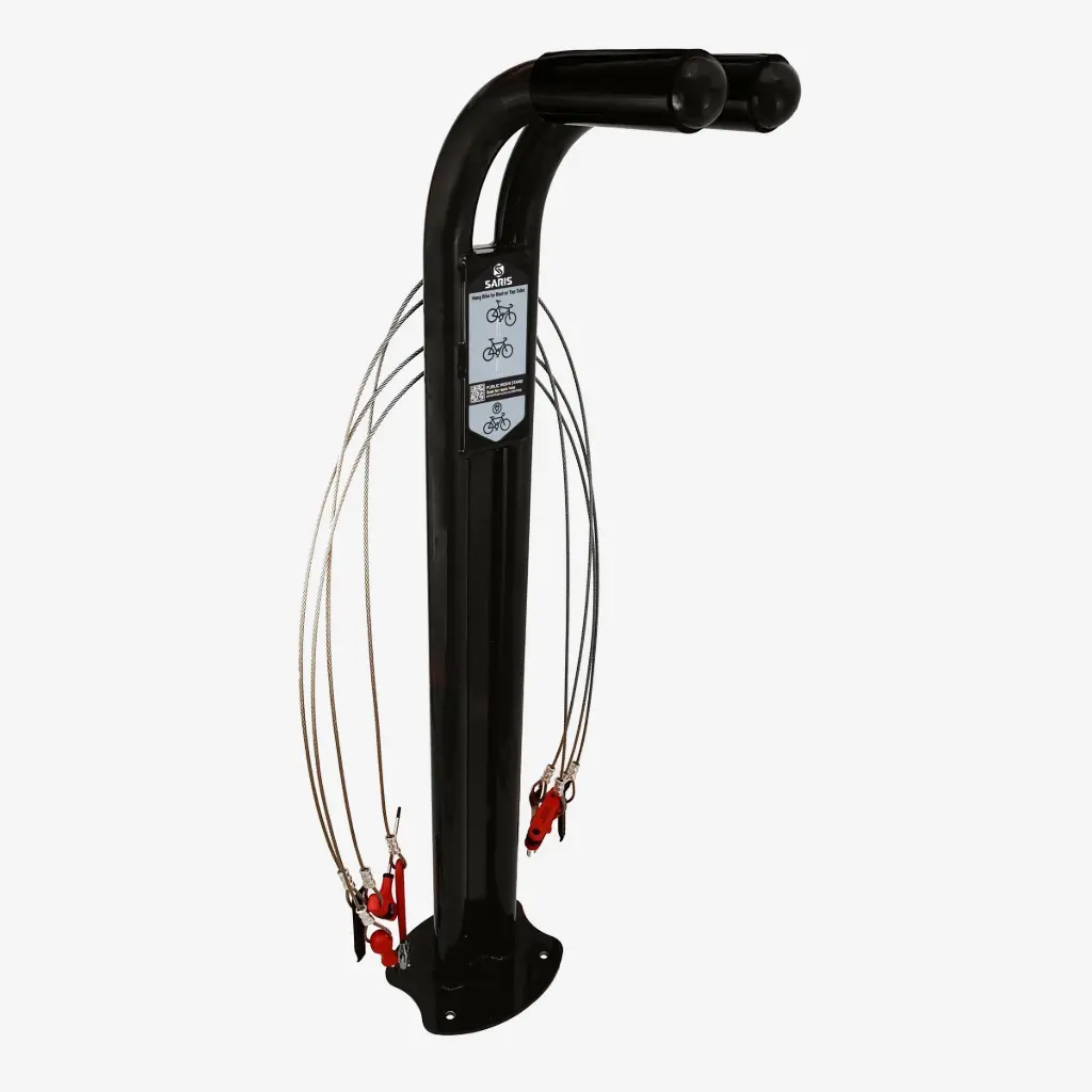 [26302BLK] Cyclohalt Standard Bike Repair Station Powder Coated Finish, Black Color [26302BLK] 