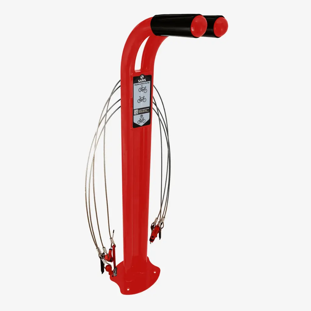 [26302RED] Cyclohalt Standard Bike Repair Station Powder Coated Finish, Red Color [26302RED] 