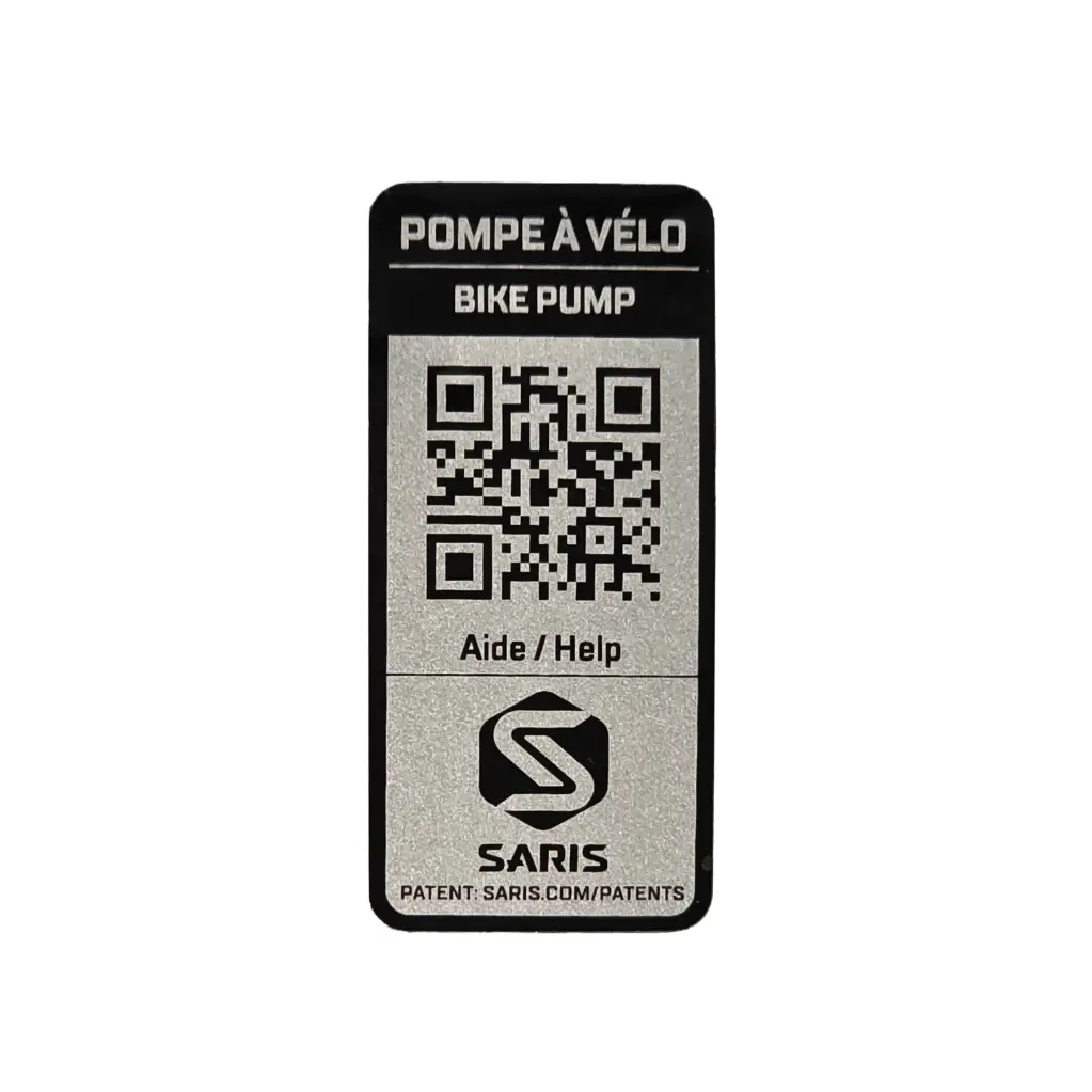 [25673FR] Label PUMP METAL FR [25673FR] 